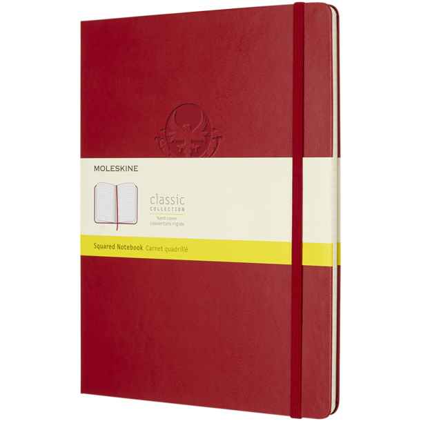 Moleskine Classic XL hard cover notebook - squared - Moleskine