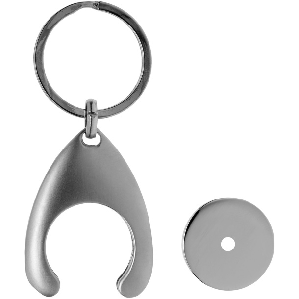 Trolley coin holder keychain - Bullet