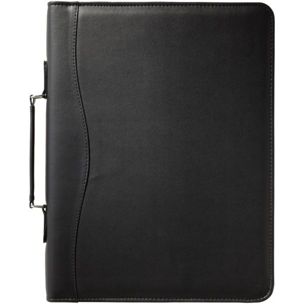 Ebony A4 briefcase portfolio - Bullet