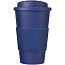 Americano® 350 ml tumbler with grip & spill-proof lid - Unbranded