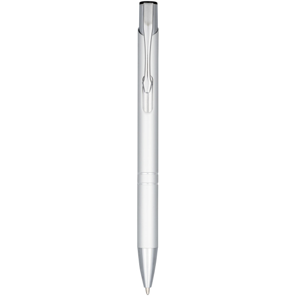 Moneta anodized aluminium click ballpoint pen - Unbranded