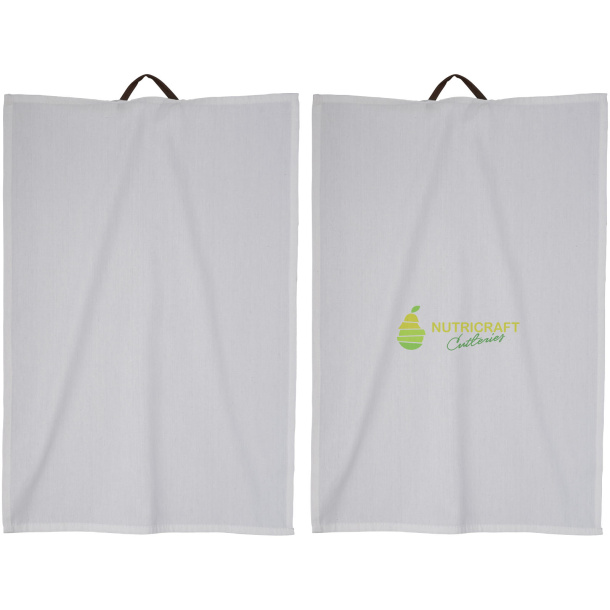 Longwood 2-piece cotton kitchen towel set - Seasons