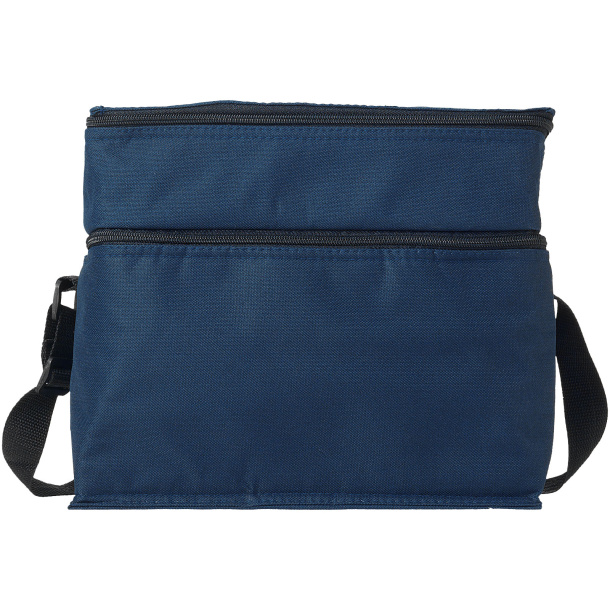 Oslo 2-zippered compartments cooler bag - Unbranded
