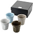 Milano 4-piece ceramic espresso cup set - Avenue