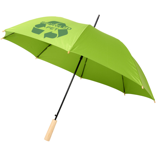 Alina 23" auto open recycled PET umbrella - Unbranded