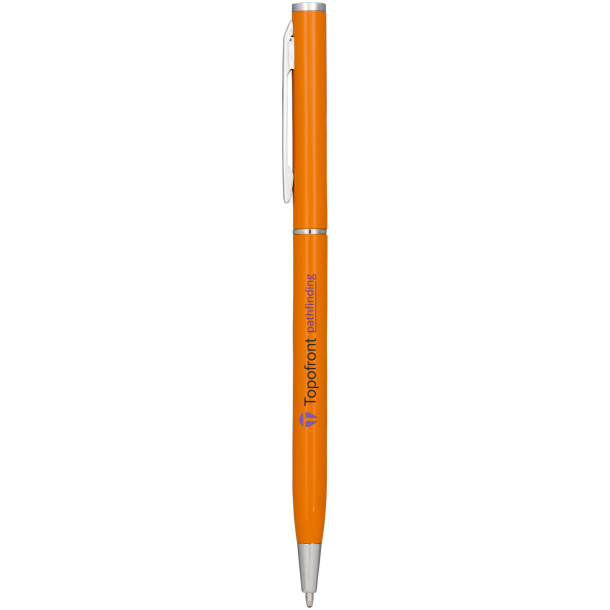 Slim aluminium ballpoint pen - Unbranded