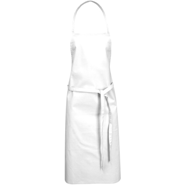 Reeva 100% cotton apron with tie-back closure