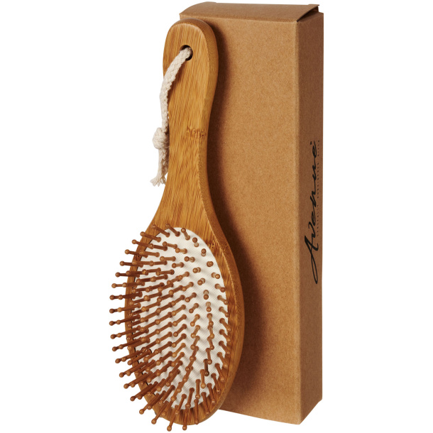 Cyril bamboo massaging hairbrush - Unbranded