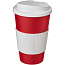 Americano® 350 ml tumbler with grip & spill-proof lid - Unbranded