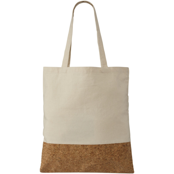Cory 175 g/m² cotton and cork tote bag - Bullet