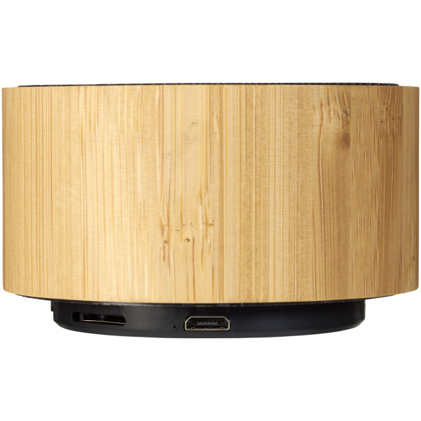 Cosmos bamboo Bluetooth® speaker - Unbranded