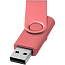 Rotate-metallic 4GB USB stick - Unbranded