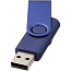 Rotate-metallic 4GB USB stick - Unbranded
