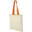 Nevada pamučna tote torba s ručkama u boji, 100 g/m² - Unbranded