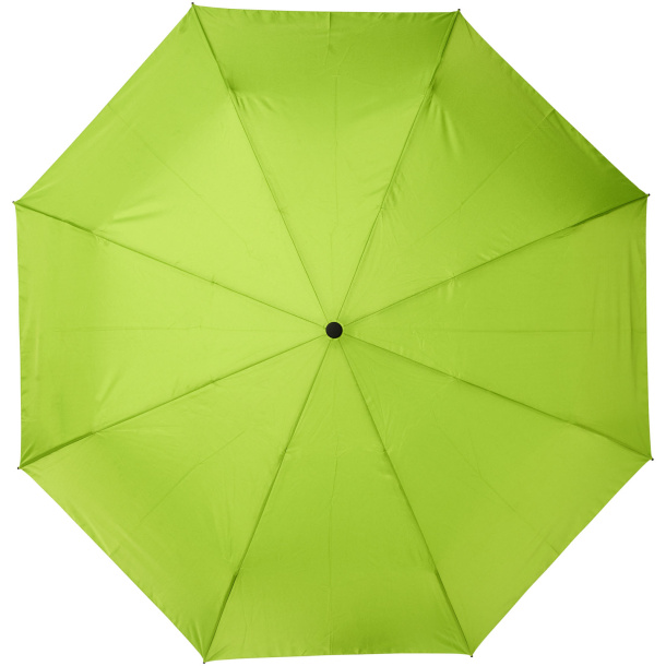 Bo 21" fold. auto open/close recycled PET umbrella - Unbranded