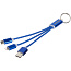 Metal 3u1 kabel za napajanje s privjeskom