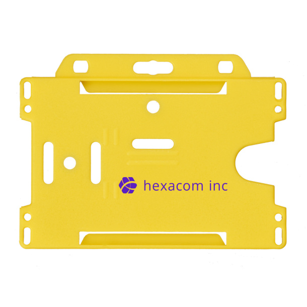Vega plastic card holder - Unbranded