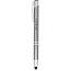 Moneta anodized aluminium click stylus ballpoint pen - Unbranded