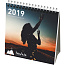 Classic monthly desktop calendar soft cover - Desk-Mate®