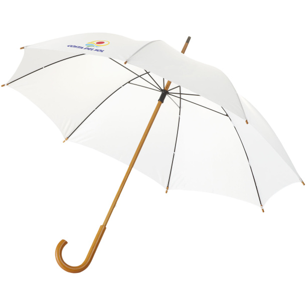Jova 23" umbrella with wooden shaft and handle - Unbranded