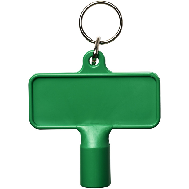 Maximilian rectangular utility key keychain  - Unbranded