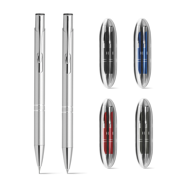 BETA SET Ball pen and mechanical pencil set