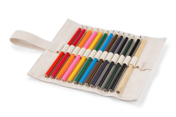 LABI Crayons set in a pouch