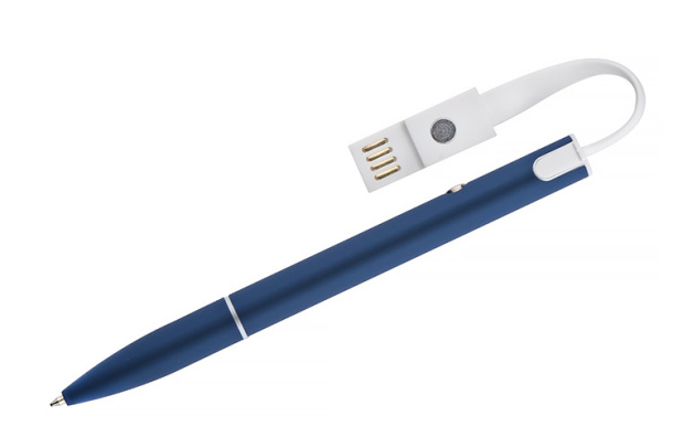 CHARGE Ball pen with USB cable