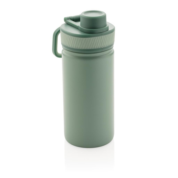  Vacuum stainless steel bottle with sports lid 550ml