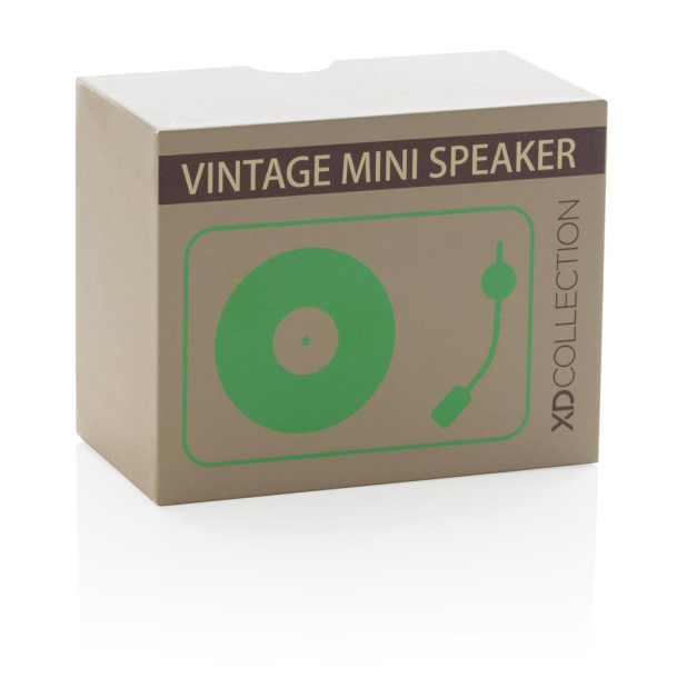  Mini Vintage 3W wireless speaker