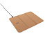  5W wireless charging cork mousepad and stand