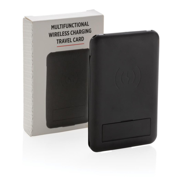  Multifunctional 5W wireless charging travel card