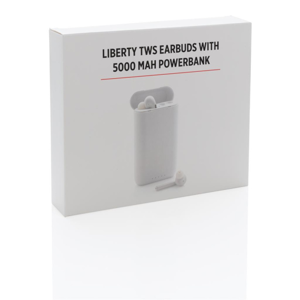Liberty bežične stereo slušalice s prijenosnom baterijom
