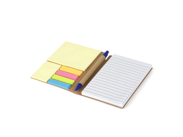 OZONE biodegradable notebook with biodegradable ball pen