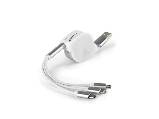 FLASH USB charging cable 3 in 1 - PIXO