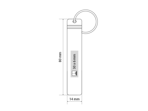 BARMEN key holder - bottle opener