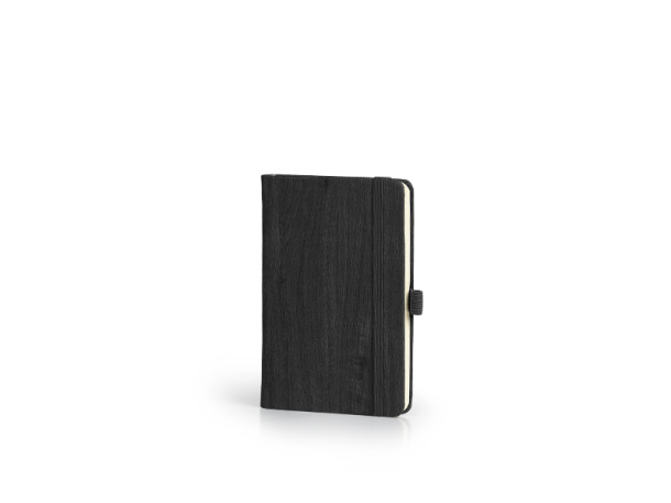 WOODY MINI A6 notebook with elastic band and pen loop