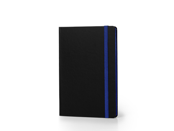 FLUX EDGE A5 notebook with elastic band and colored paper edges