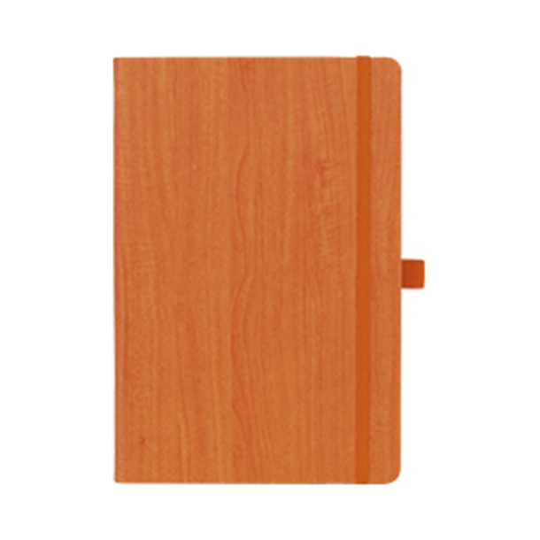 WOODY A5 notebook with elastic band and pen loop