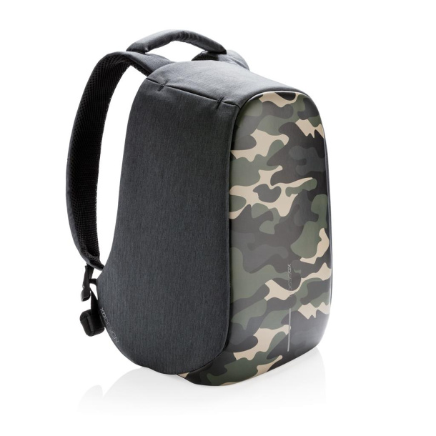 Bobby Compact anti-theft backpack Print