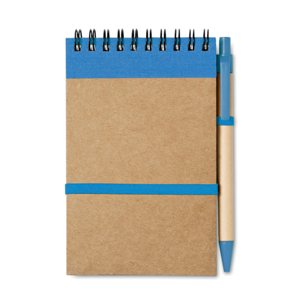 SONORA Recycled paper notebook + pen