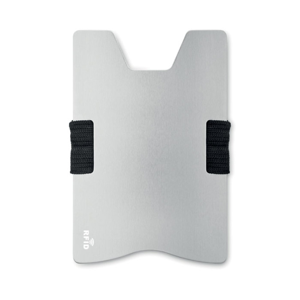 SECUR Aluminium RFID card holder