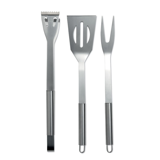 SHAKES 3 BBQ tools in pouch
