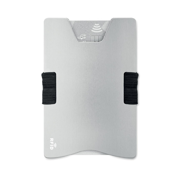 SECUR Aluminium RFID card holder