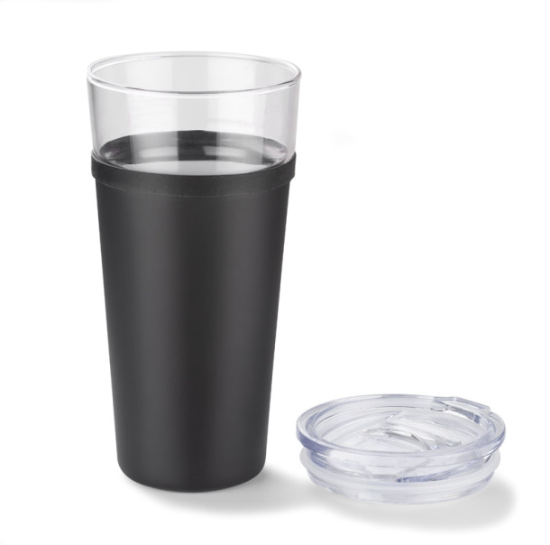 GLATT Glass mug  428 ml
