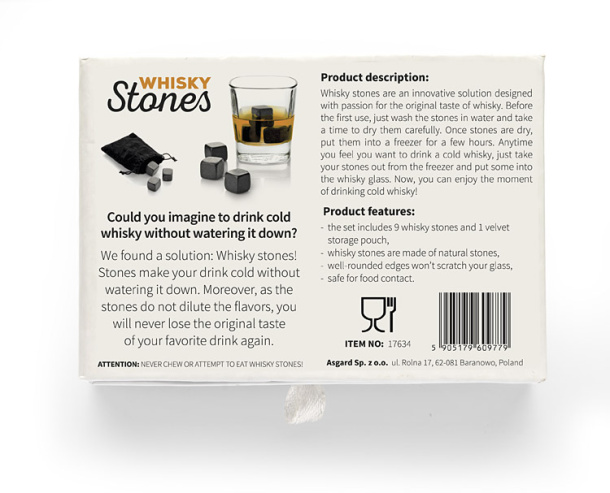 TENNESSEE kamene kocke za hlađenje pića