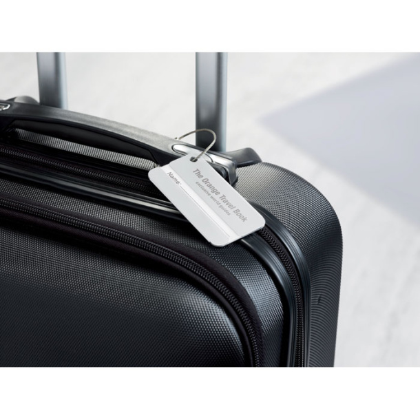 TAGGY Aluminium luggage tag