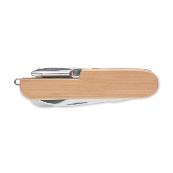 LUCY LUX Multi tool pocket knife bamboo