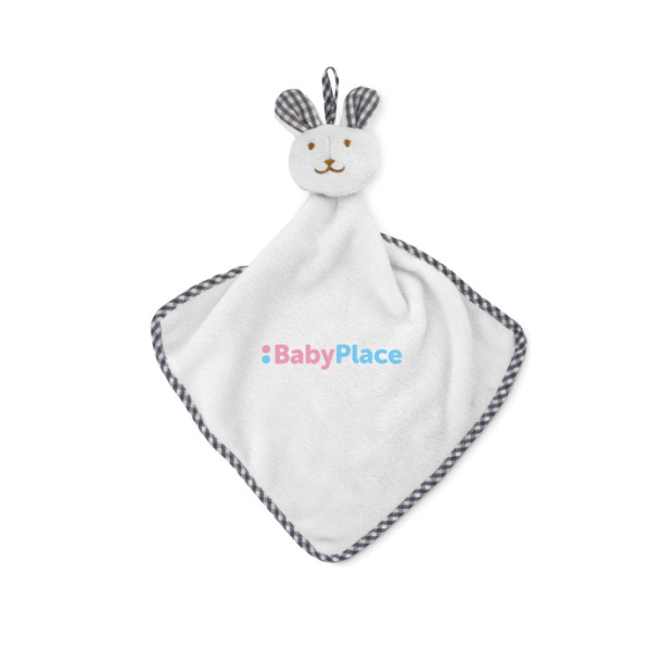 HUG ME Plush rabbit design baby towel