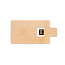 CREDITCARD PLUS 16GB bamboo casing USB